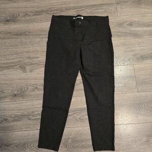 Betabrand, Sz XL Charcoal Gray Slim Fit Pants